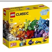 Blocos de Montar Lego Classic Pecas e Olhos 11003 451 peças