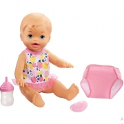 Boneca Little Mommy Bebê Faz Xixi Loira Mattel