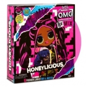 Boneca Lol Surprise O.M.G. Remix Com Disco Honeylicious 8957 Candide