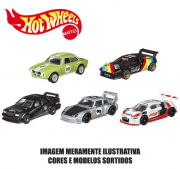 Carrinhos Hot Wheels Original  Kit com 5 unidades sortido Mattel