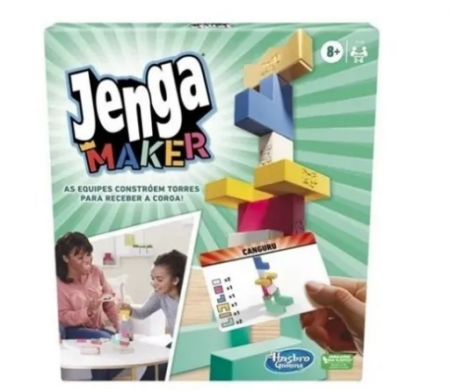 Jogo Jenga Maker Hasbro F4528
