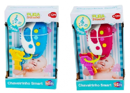 PURA DIVERSAO - CHAVEIRINHO SMART rosa - Yes Toys