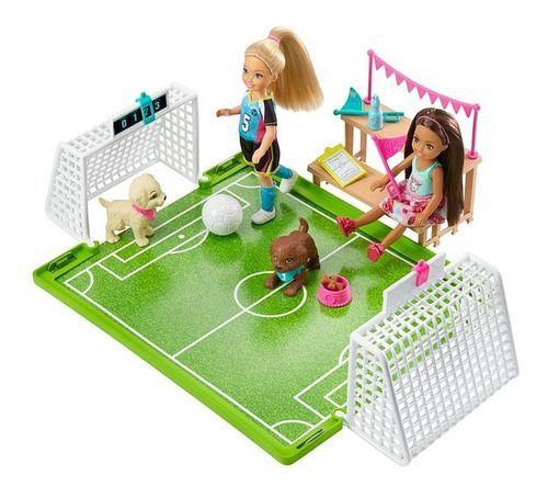 Barbie Dreamhouse Chelsea Futebol com Cachorrinho Mattel