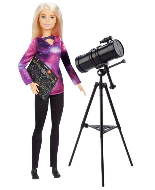 Barbie National Geographic Boneca Astrofisica Mattel Gdm44