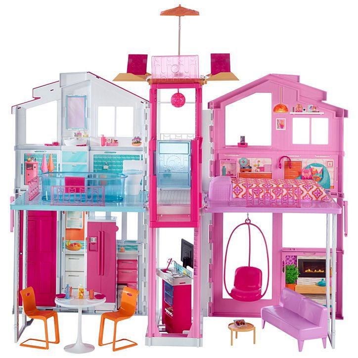 Barbie Super casa de 3 andares Mattel DLY32