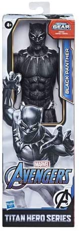 Boneco Pantera Negra Titan Hero Blast Gear E7876 - Hasbro 	