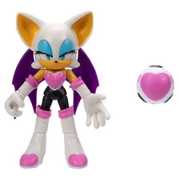 Boneco Rouge Articulado Sonic The Hedgehog Candide