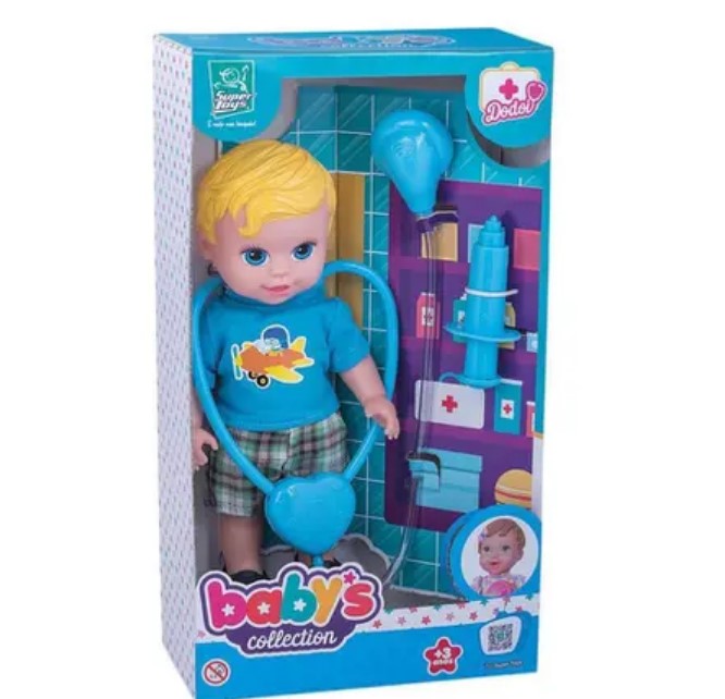 Boneco Super Toys Babys Collection Dodoi Menino Sortido 368