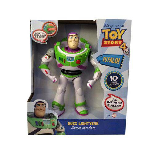 Buzz Lightyear com Som Toy Story 4 - Toyng 38169