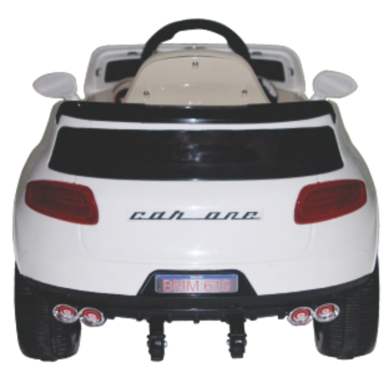 Carro Eletrico Infantil Biemme 12v  Car One Ps  c/ Som E Luzes 620