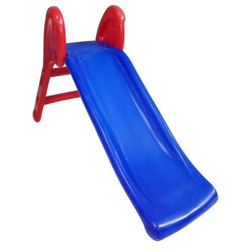 Escorregador Baby Divertido Escada Vermelha e Rampa Azul