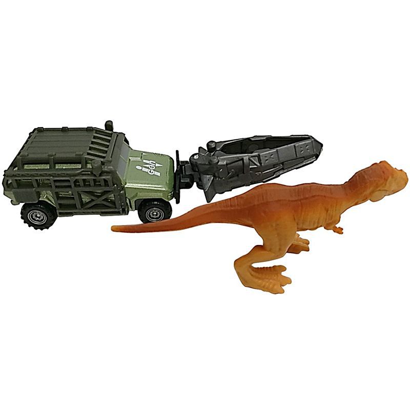 Figura Jurassic World Transporte Tyranno-Hauler - Mattel - 