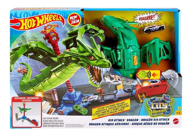 Hot Wheels - Ataque Aéreo do Dragão - Mattel 