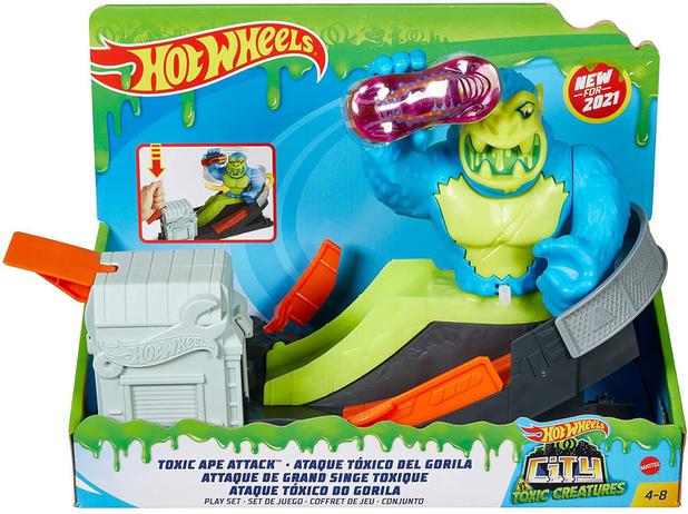 Hot Wheels City - Ataque Tóxico do Gorila - Mattel