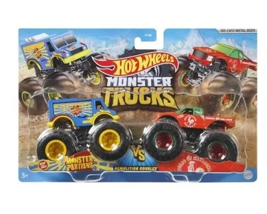HOt Wheels - Monster Truck - Monster Portions VS Tuong ot Sriracha - Mattel