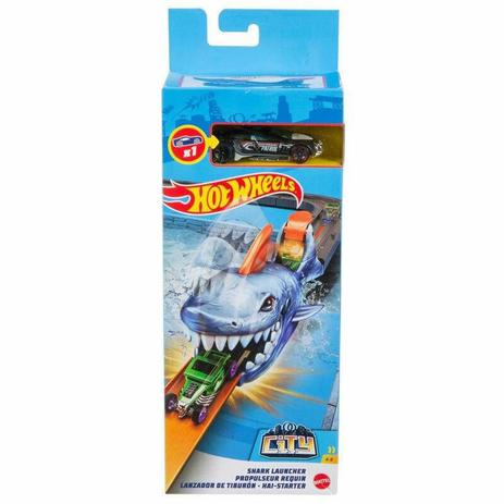 Hot Wheels - Shark Launcher - Mattel