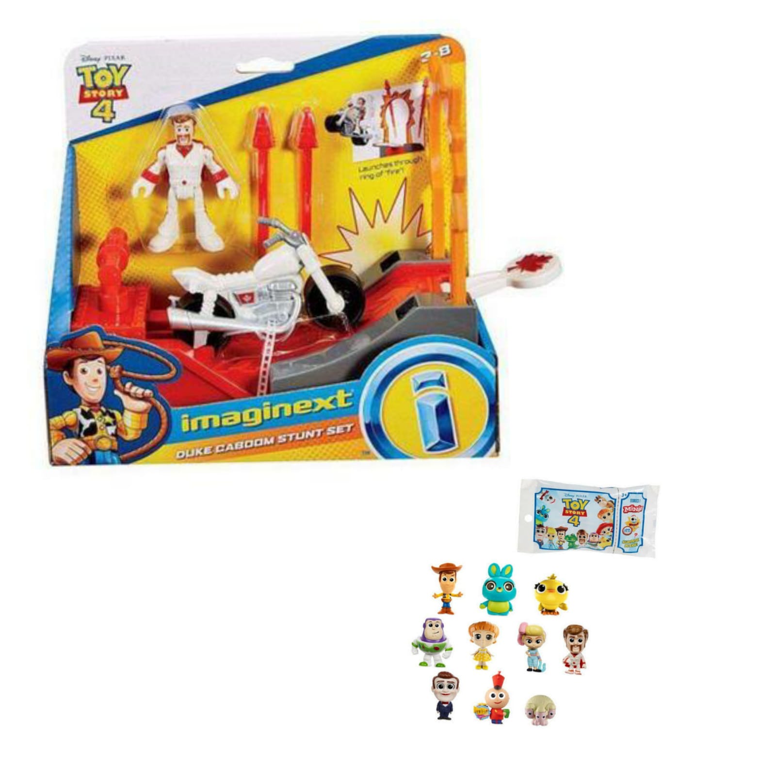 Imaginext Duke Caboom com Brinde Mini Figura Surpresa Toy Story