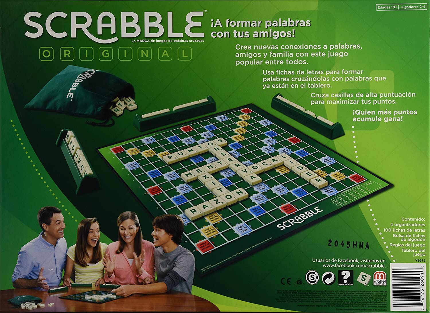 Jogo Scrabble Original Palavras Cruzadas - Mattel GMY47