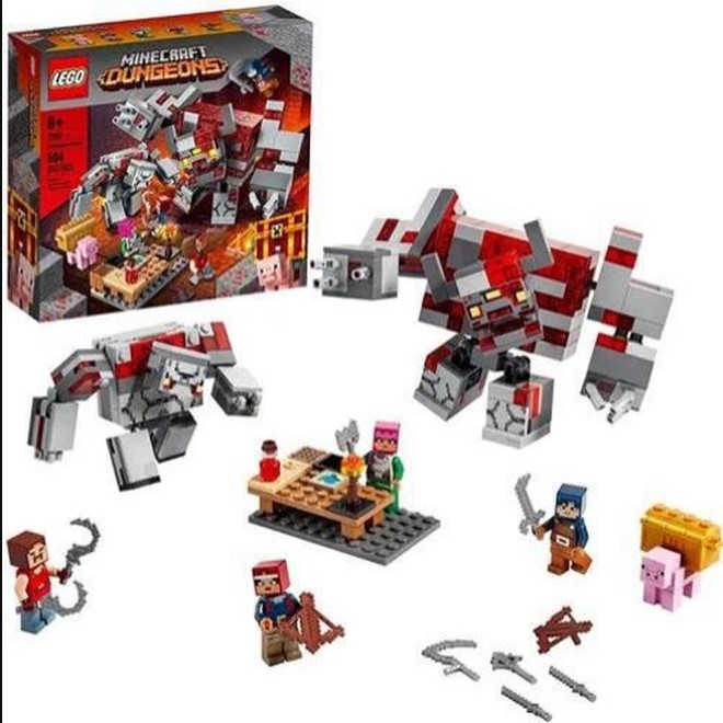 Lego Minecraft O Combate De Redstone 21163