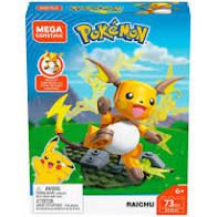Mega Construx - Pokémon - Raichu - Pacote de Poder - Mattel