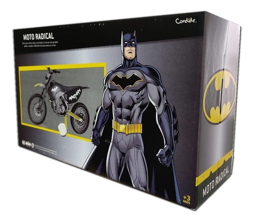 Moto Radical Roda Livre Do Batman Dc Candide 9060