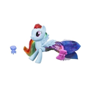 My Little Pony Moda Terrestre E Marinha Rainbow Dash - Hasbro C1828