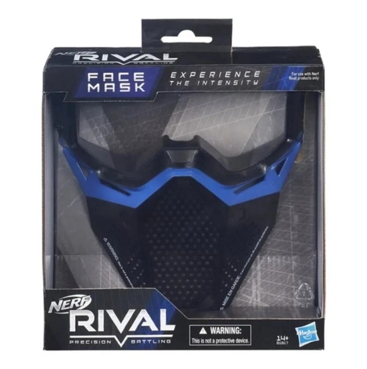 NERF RIVAL  Máscara de proteção Azul Hasbro B1590