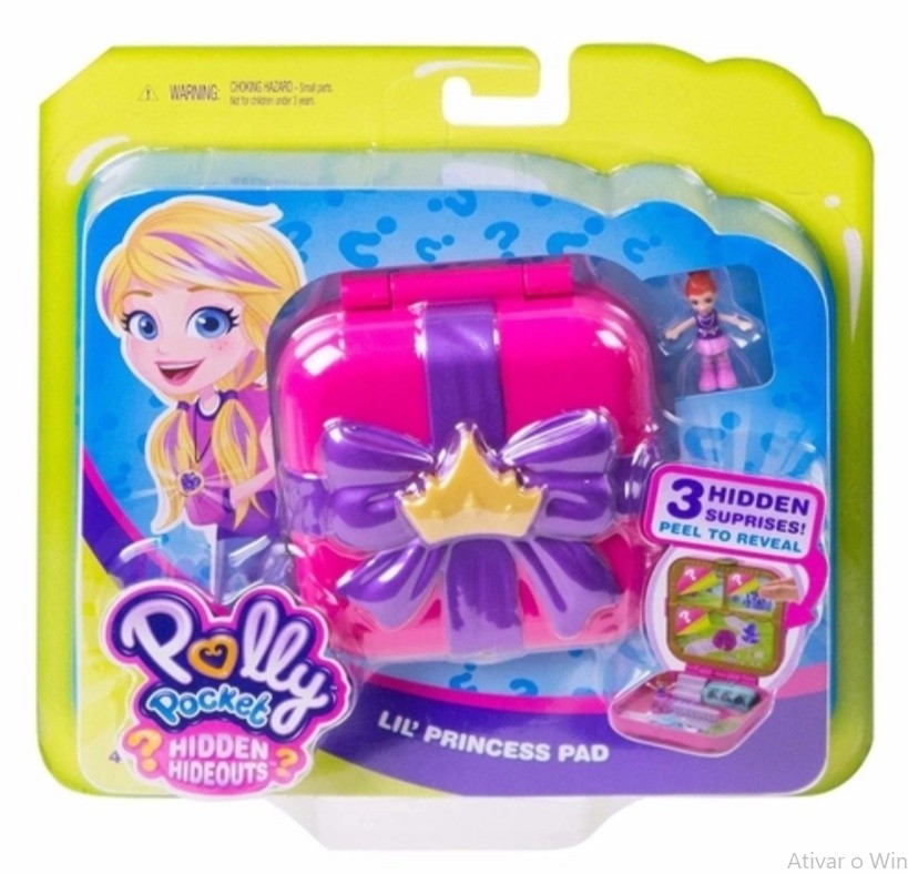 Polly Pocket - Cantinho da Princesa - Mattel GDK76/GDK80