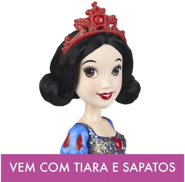 Princesas Disney Boneca Clássica Branca De Neve Hasbro 