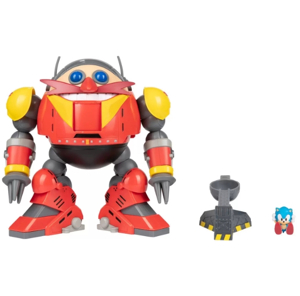 Robô de Batalha Dr Eggman Gigante Candide 3404