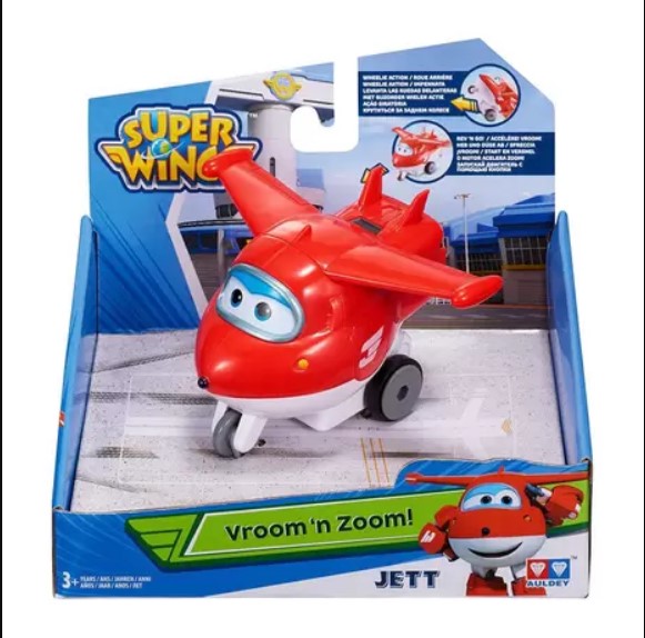 Super Wings Vroom N Zoom Jett Fun 8014-0