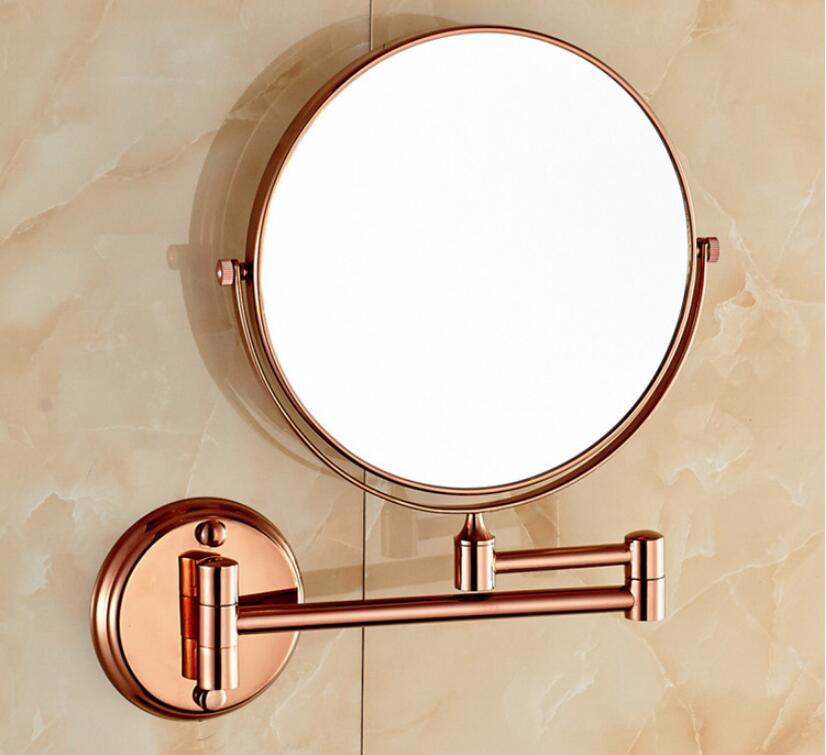 Espelho Articulado Maquiagem Banheiro Aumento Lado 1x 5x