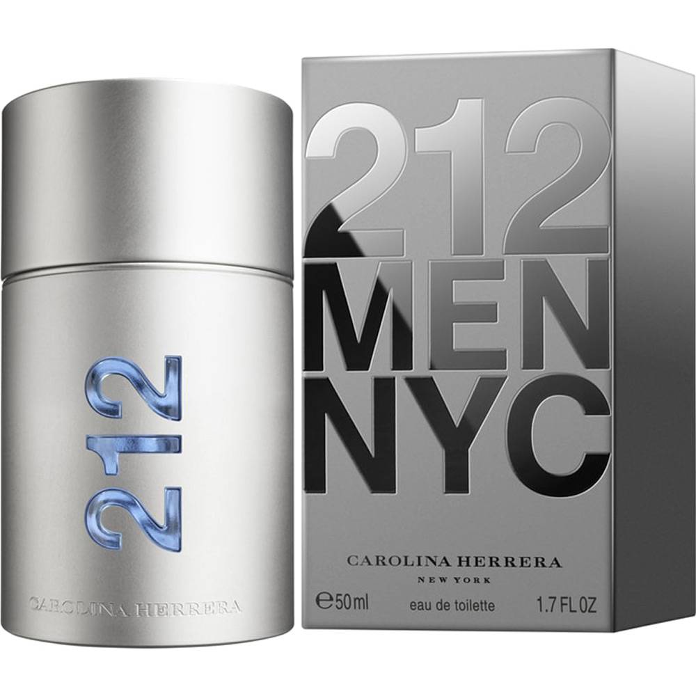 Perfume 212 NYC Men Carolina Herrera Eau de Toilette 50ml