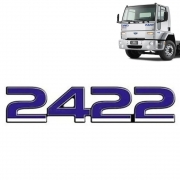 Emblema Resinado Frontal Para Caminhão Ford Cargo 2422