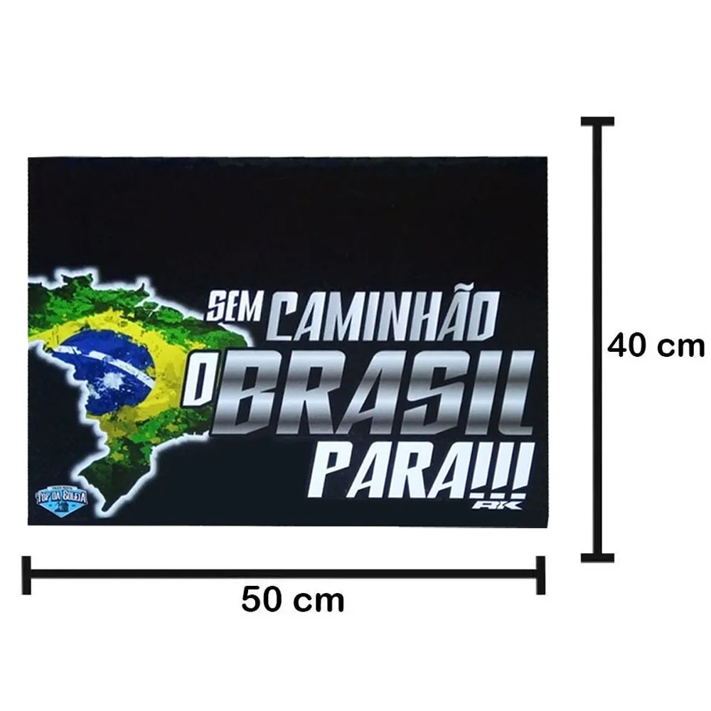 Apara Barro Dianteiro Caminhão 50 X 40 Sem Caminhão o Brasil Para