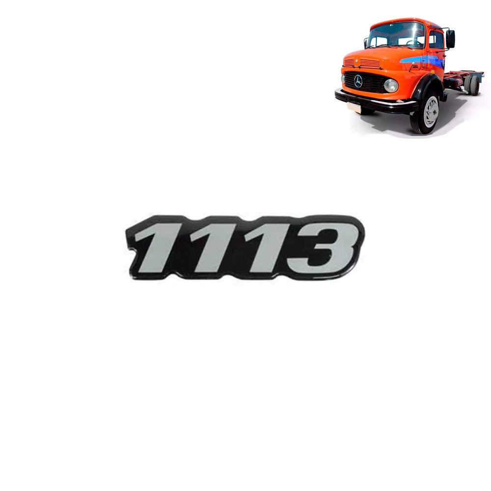 Emblema para Caminhão Mercedes Bens 1113 Novo