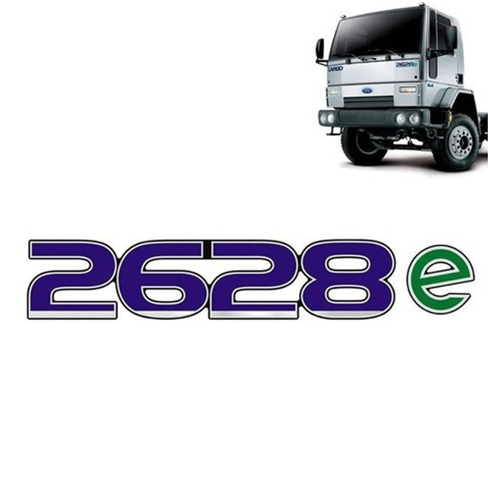 Emblema Resinado Frontal Para Caminhão Ford Cargo 2628e