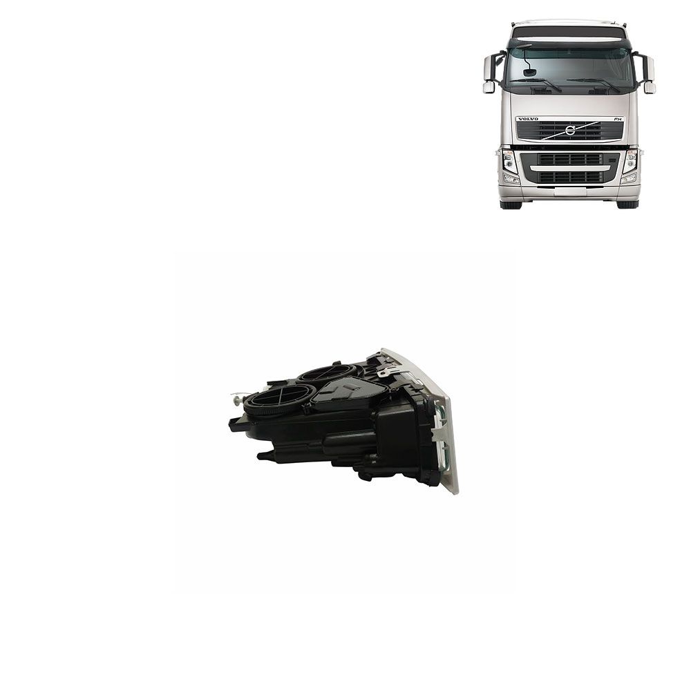 Farol Auxiliar para Caminhão Volvo FH12 de 2009 a 2014 Lado direito 21291917