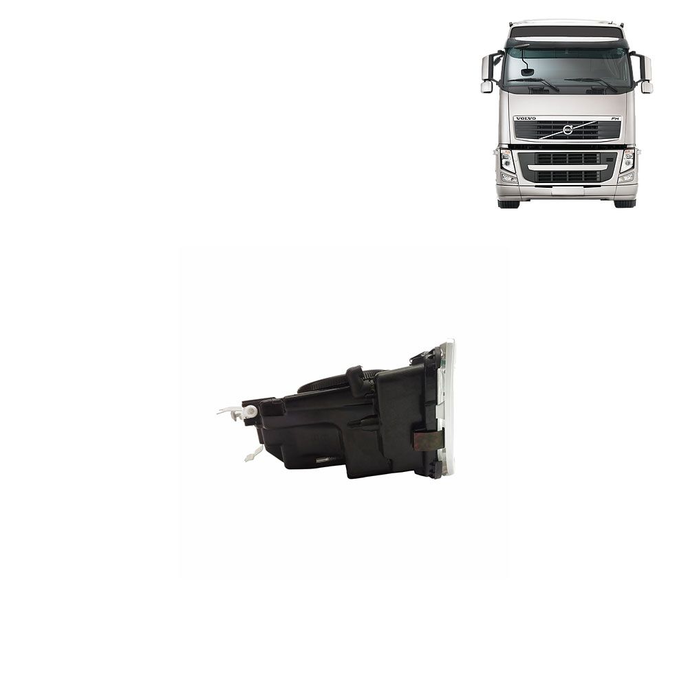 Farol Auxiliar para Caminhão Volvo FH12 de 2009 a 2014 Lado direito 21291917