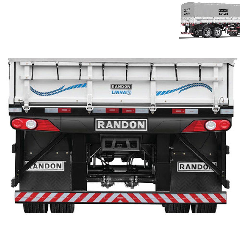 Lanterna Traseira de Led para Carreta RANDON 2013 até 2017 LD