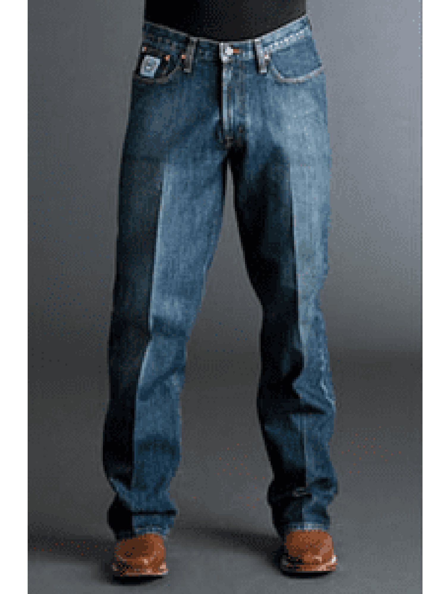 Calça Jeans Cinch White Label Relaxed Jeans Stone