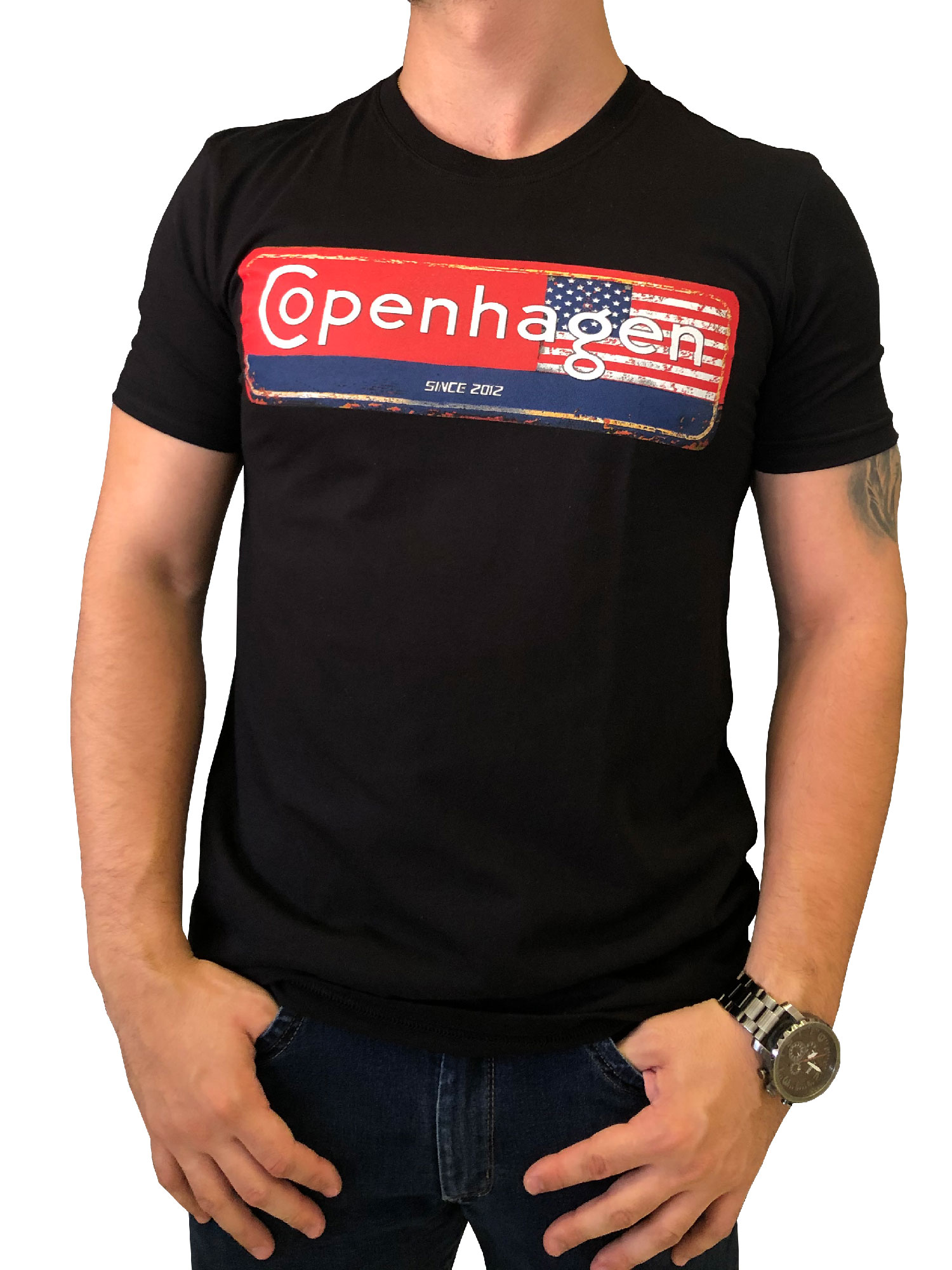 Camiseta Copenhagen United States Preta