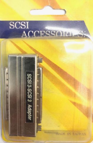 ADAPTADOR SCSI3 MACHO PARA SCSI3 MACHO AS135 (SCSI3M-SCSI3M)
