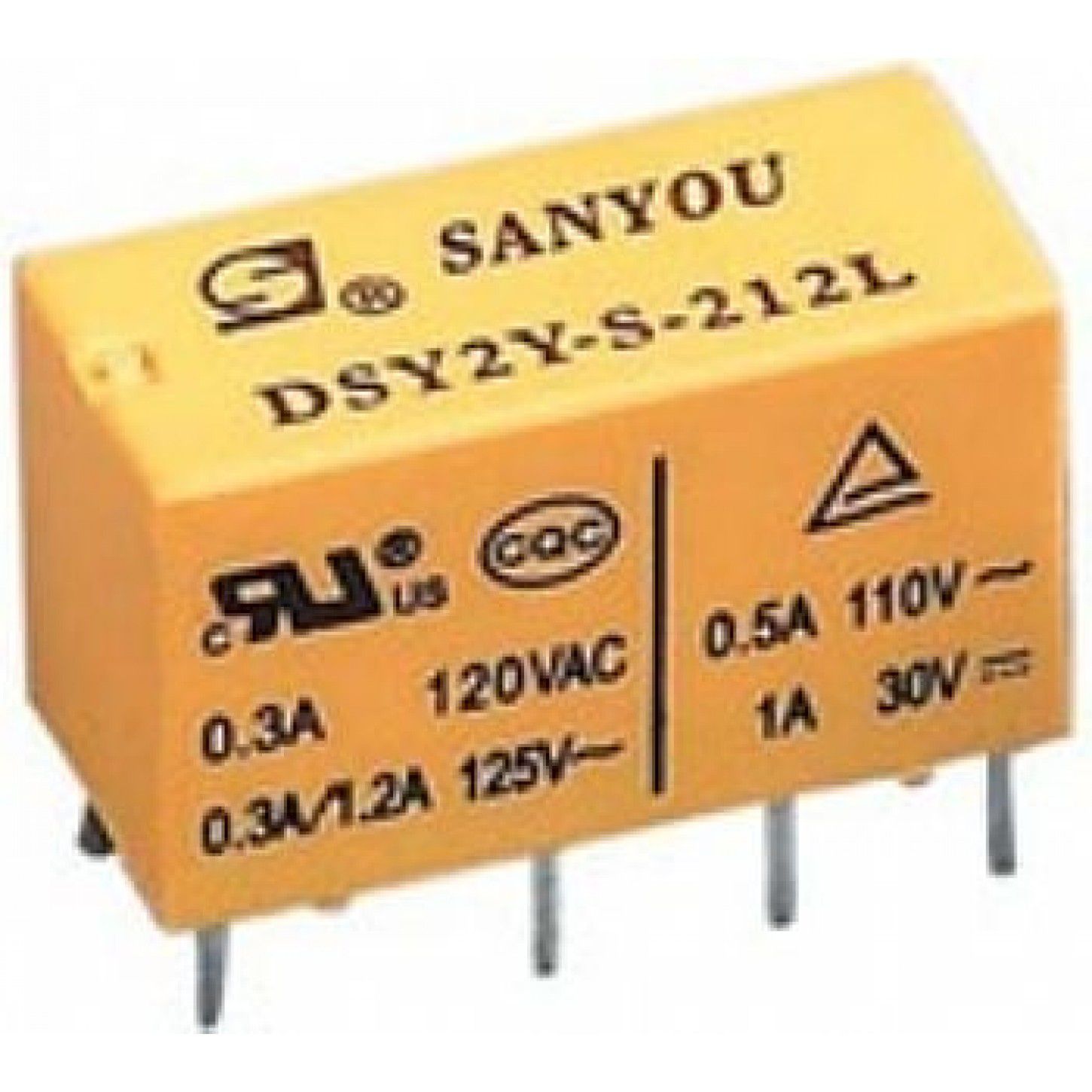 RELE DSY2Y-S-212L 12VDC SANYOU (DSY2YS212L)