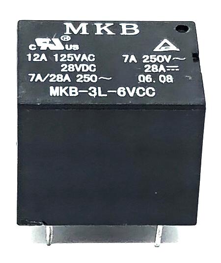RELE MKB-3L-6VCC MARCA MKB