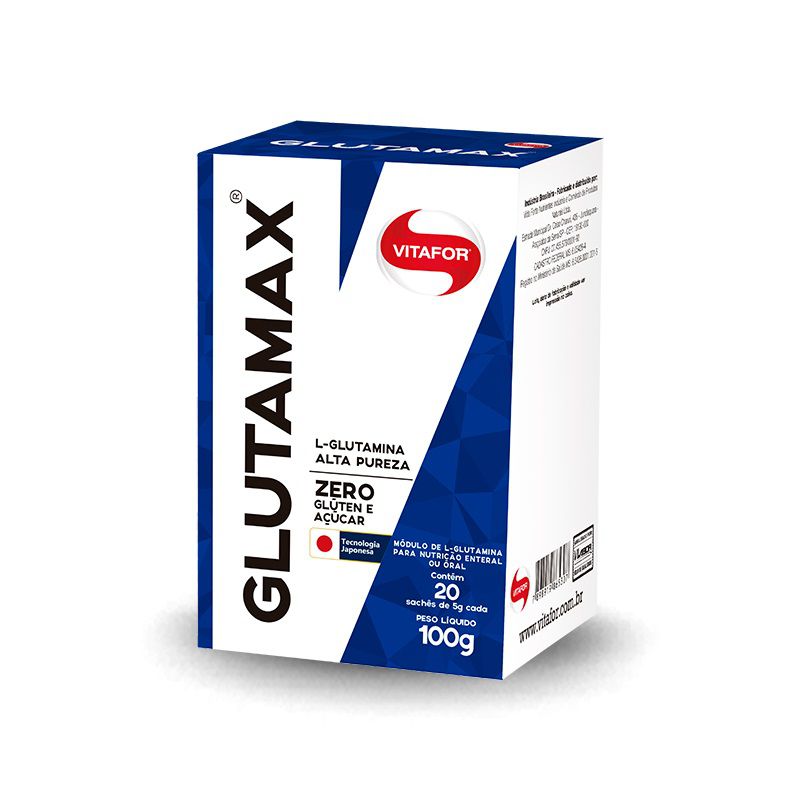 Glutamina Glutamax 20 Sachês de 5g Vitafor