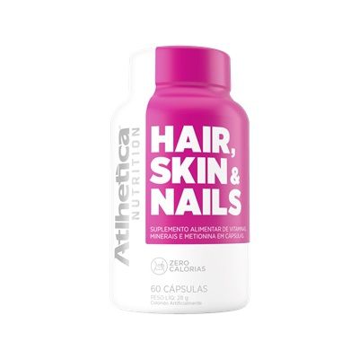 Hair Skin & Nails 60 Cápsulas Atlhetica Nutrition