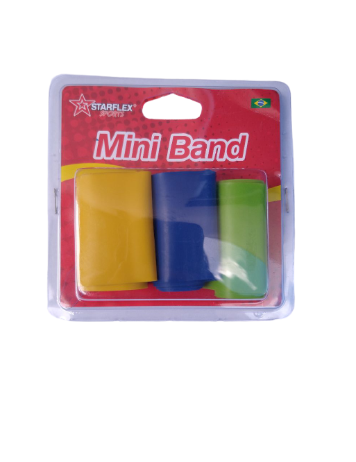 Kit Mini Band (Fraco / Medio / Forte) - Starflex