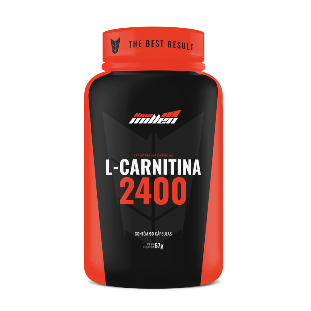 L-Carnitina 2.400 90 Cápsulas New Millen