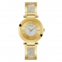 Relógio Guess Feminino Aço Dourado - W1288L2